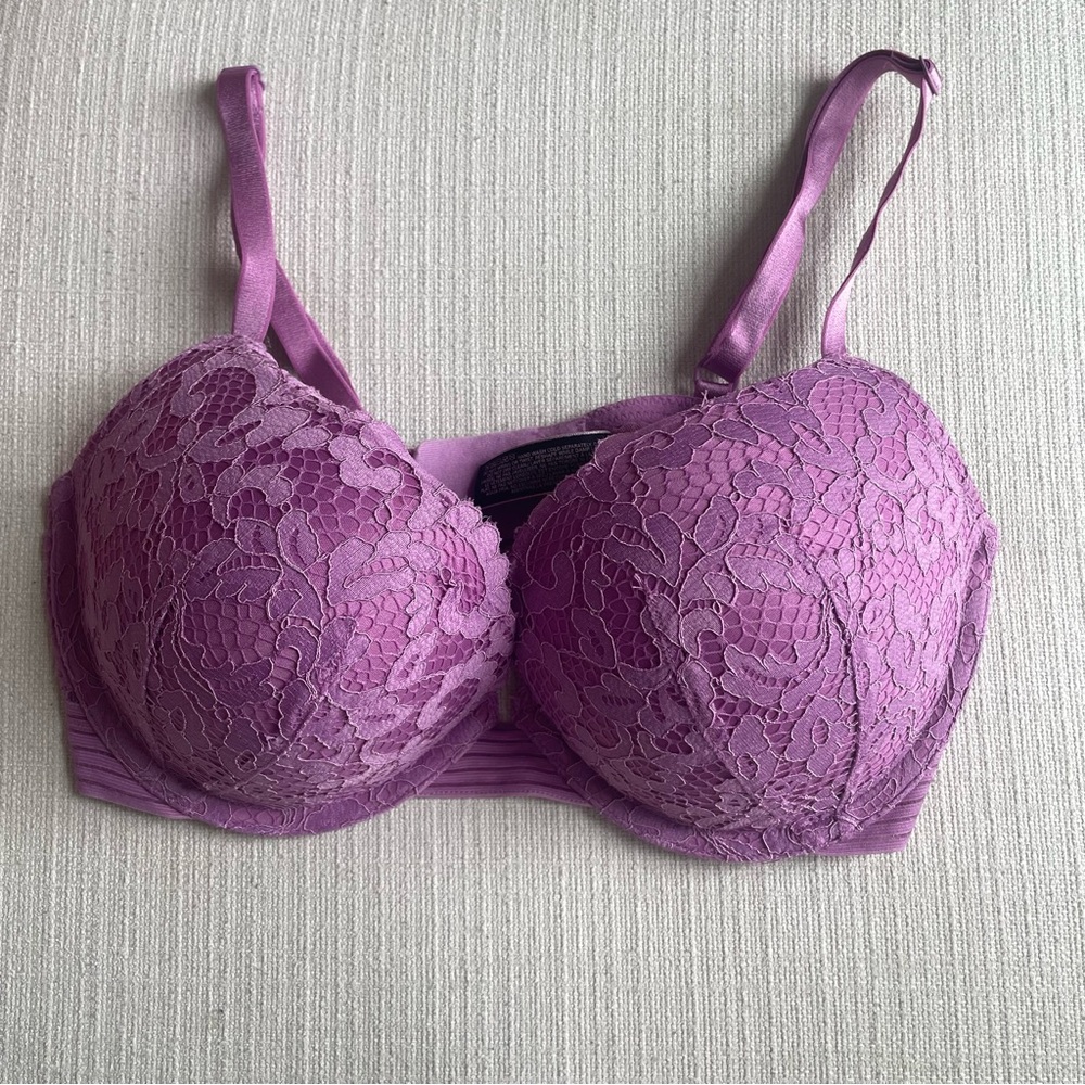 Victoria’s Secret Purple Lace Very Sexy Push Up Bra